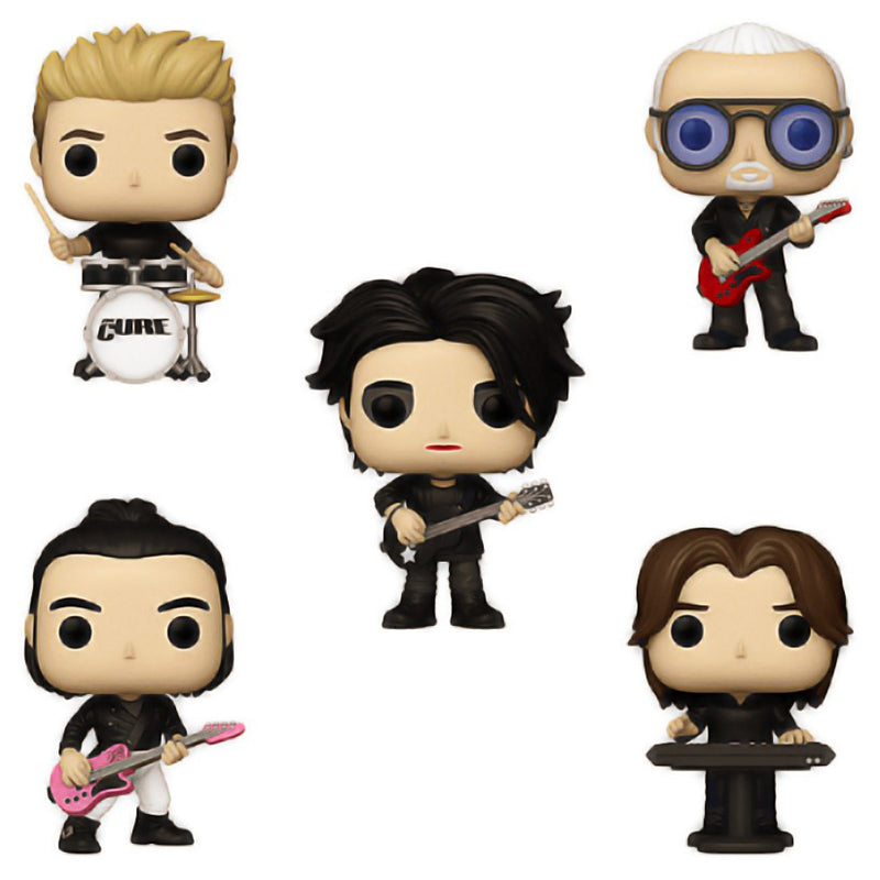 Kit 5x Banda The Cure Funko Pop Rocks