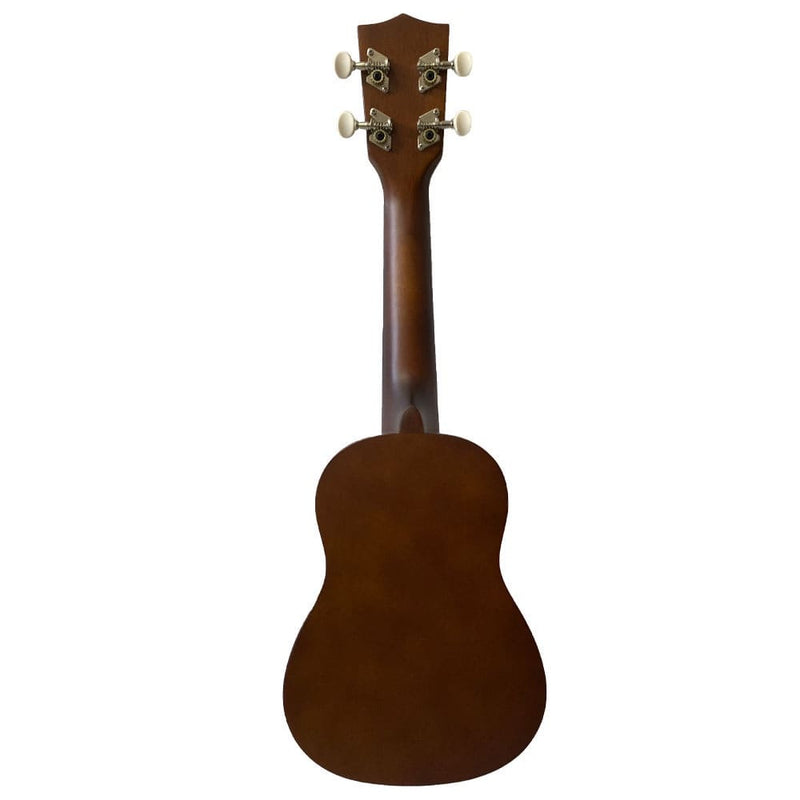 Ukulele Seven Soprano Suk-07 CF Café + Capa