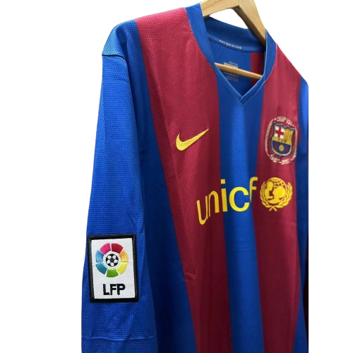 Camisa Barcelona 2007/08 Manga Longa