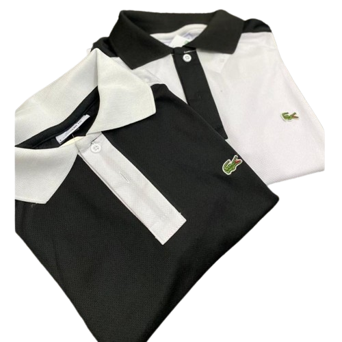 Camisa Polo Lacoste Dry Fit Branco