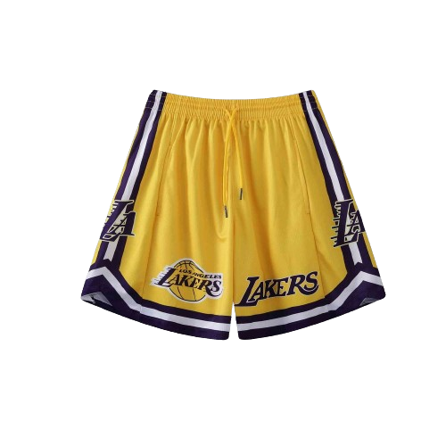 Calção Los Angeles Lakers Pro - Amarelo