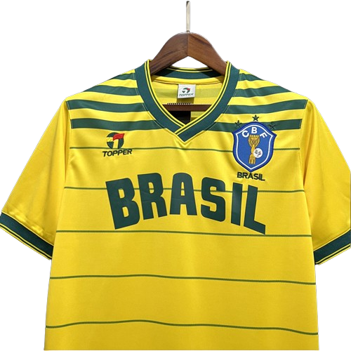 Camisa Seleção Brasileira 1984 Retrô