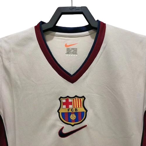 Camisa Barcelona 1998-99 Retrô Fora