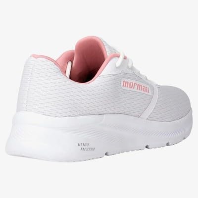 Tênis Mormaii Corrida Casual Branco Rosa