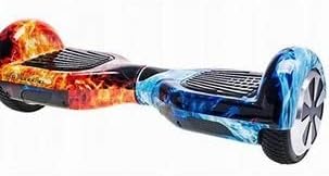 Hoverboard Star Gelo Fogo 6.5'' C/ Leds