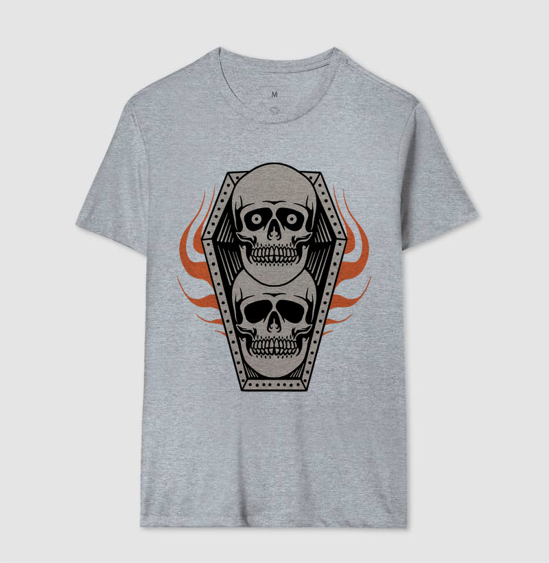 Camiseta Coffin Skull Punx Wear