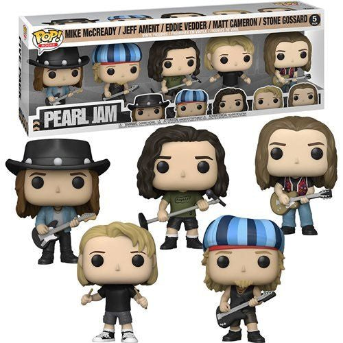 Funko Pop Pack 5unids PEARL JAM