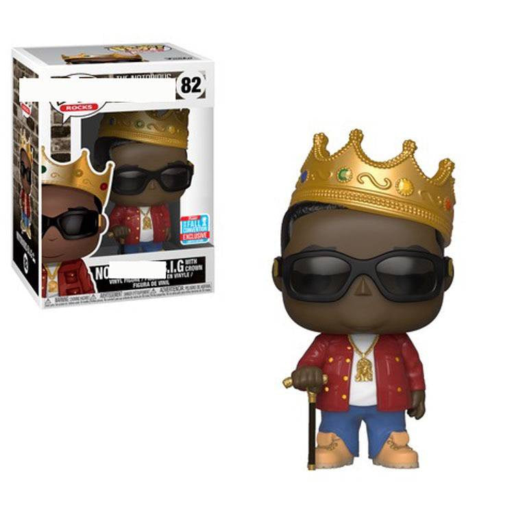 Funko Pop Notorious B.I.G with Crown 82