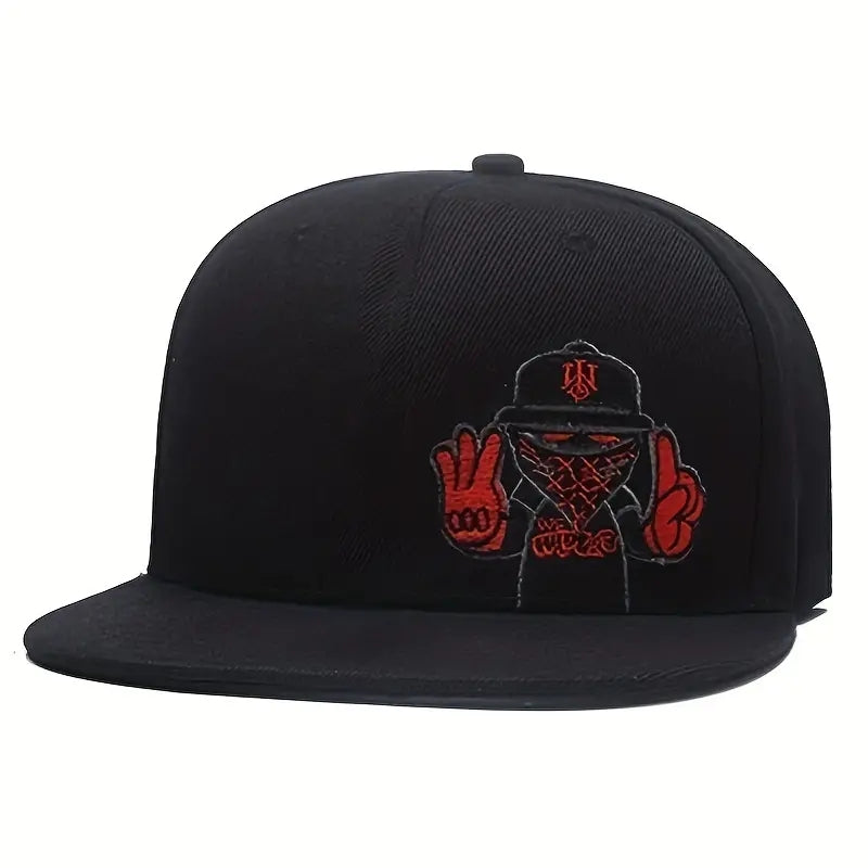 Snapback Wild Ones Hip Hop Preto Vermelho