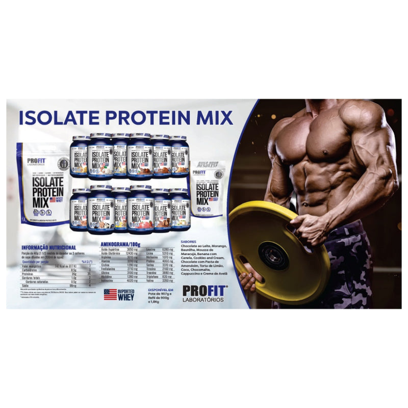 Whey Protein Isolate Mix Refil 1,8Kg Profit