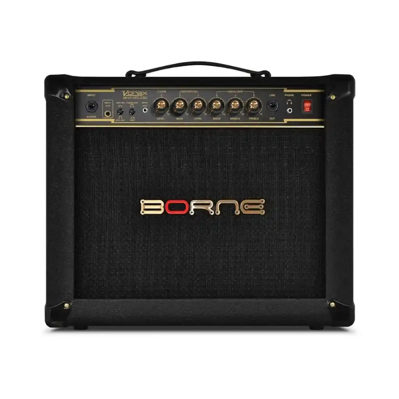 Amplificador Guitarra Borne Vorax 840 Studio C/ Interface Preto/Dourado