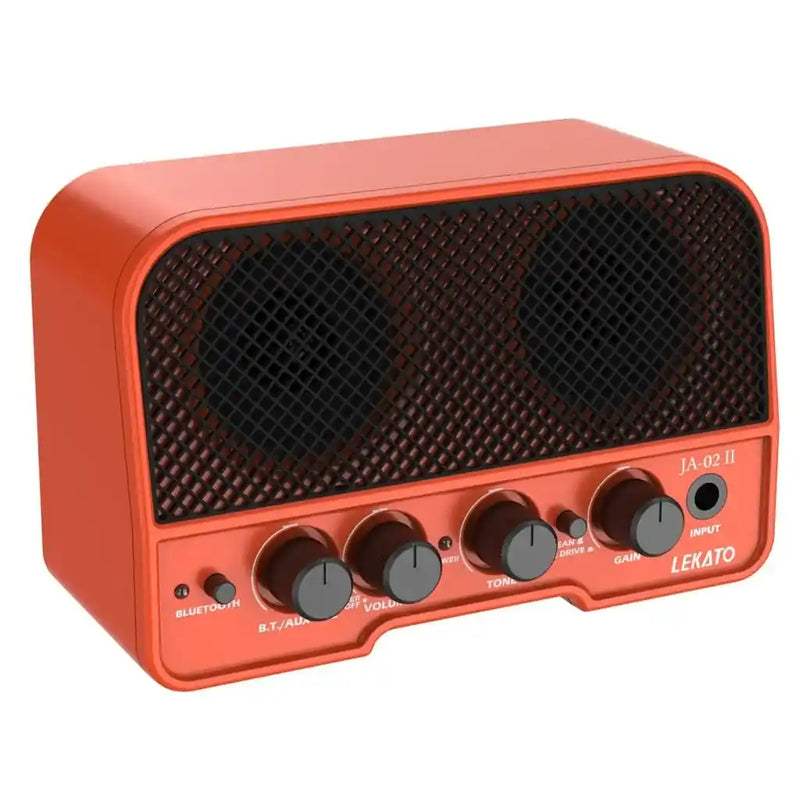 Amplificador Guitarra Mini LEKATO 5w Efeitos Limpar & Overdrive Bluetooth