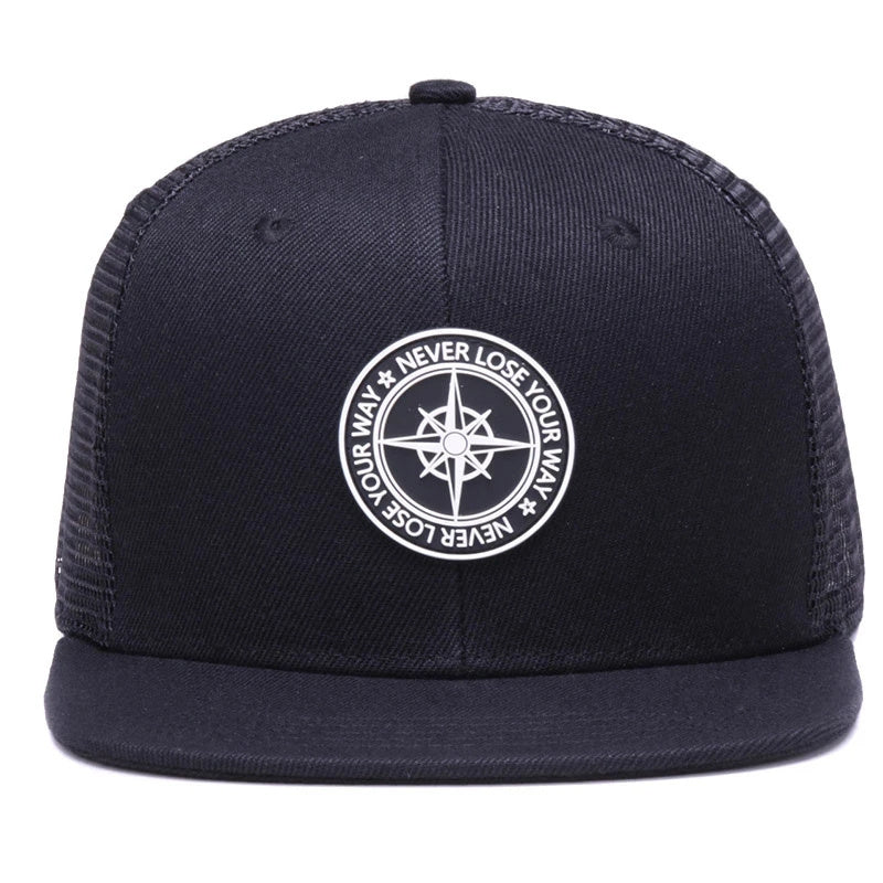 Snapback Never Lose Your Way Preto