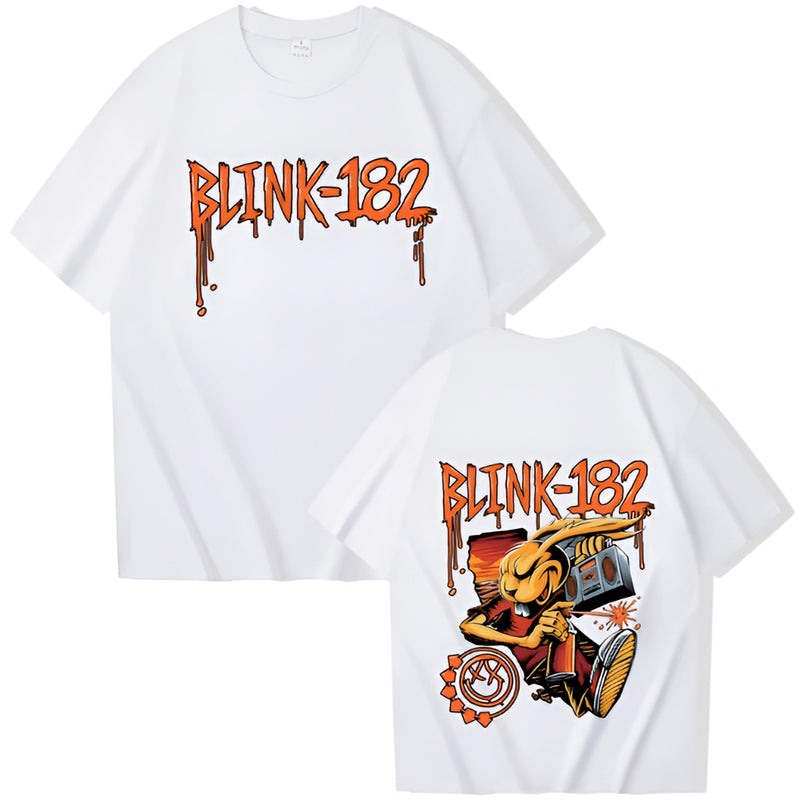 Camiseta Blink 182 F-V Branco