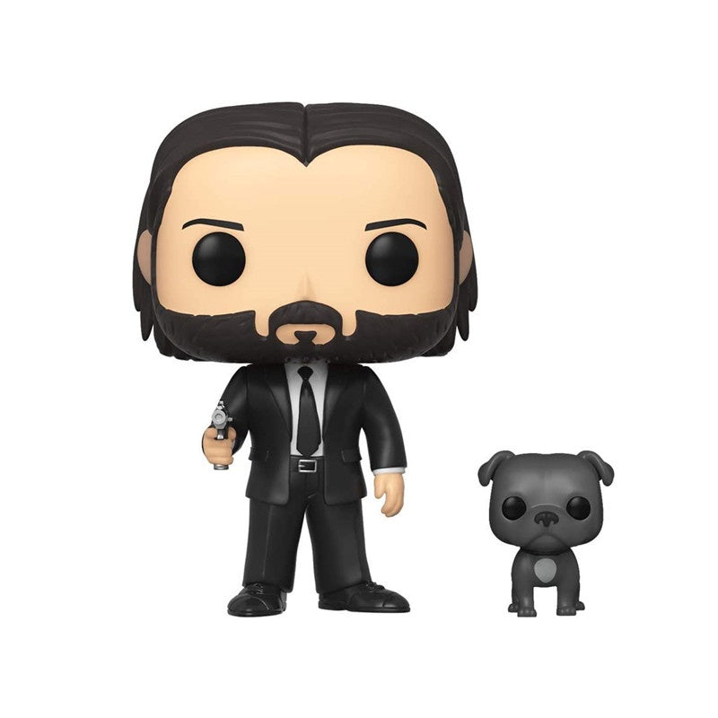 Funko Pop John in Black Suit with Dog 580