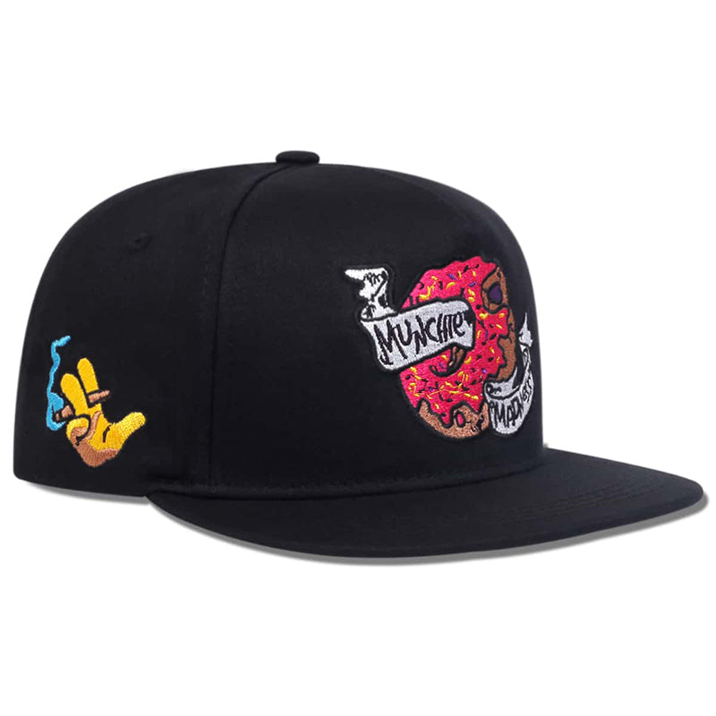 Snapback Munchien Madness Donut Preto