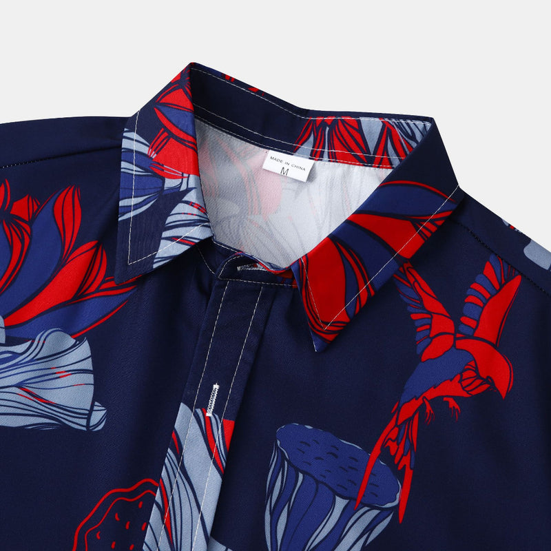 Camisa Manster Beach Loose Floral