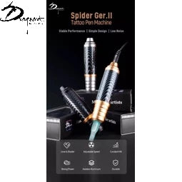 Máquina Dragoart Pen Spider 2ª Geração Prateado