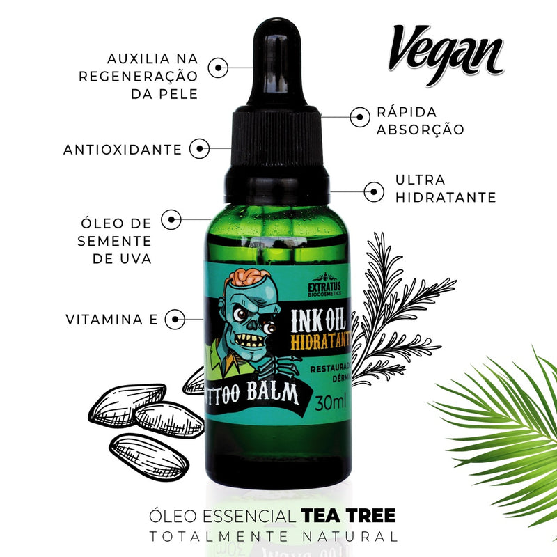 Hidratante Restaurador Vegano INK OIL 30ml