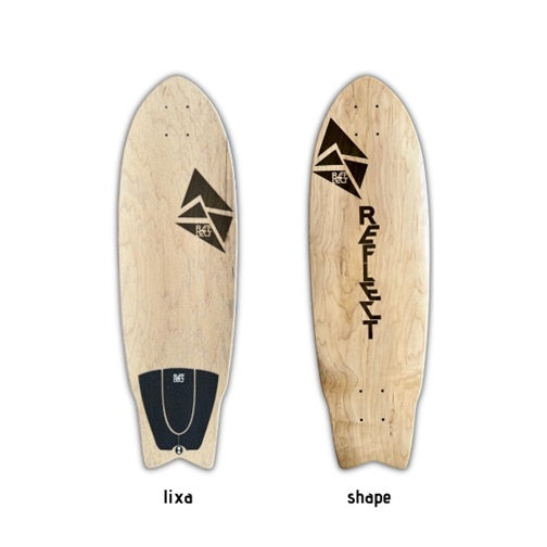 Shape Cruiser Reflect Fire Wood Tail 30"