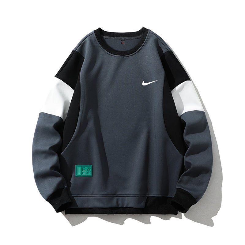 Camisa Moletom Nike Sweet Cinza Azulado