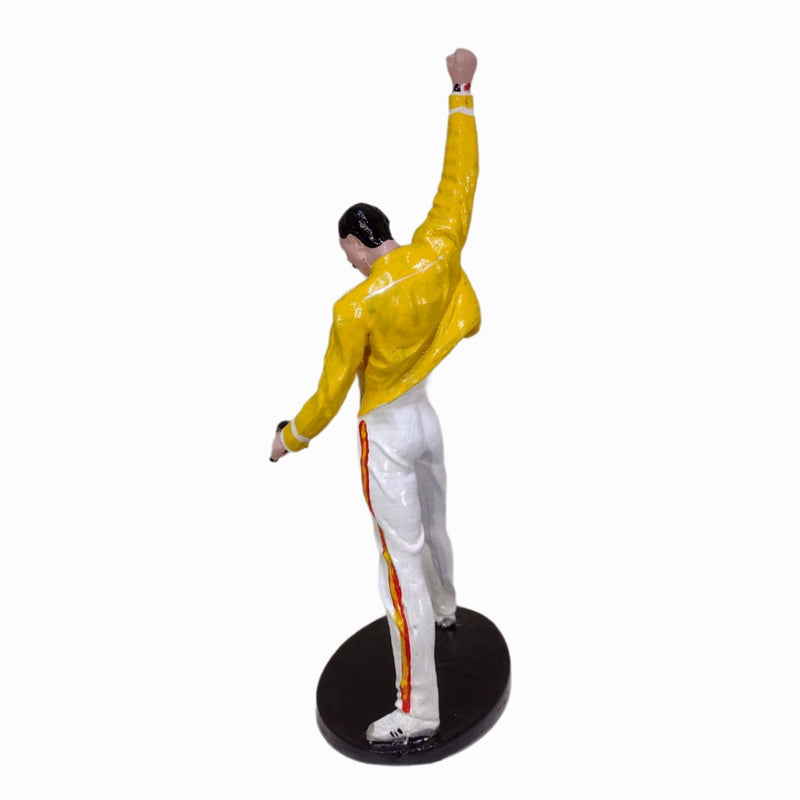 Boneco Resina Freddie Mercury 19cm