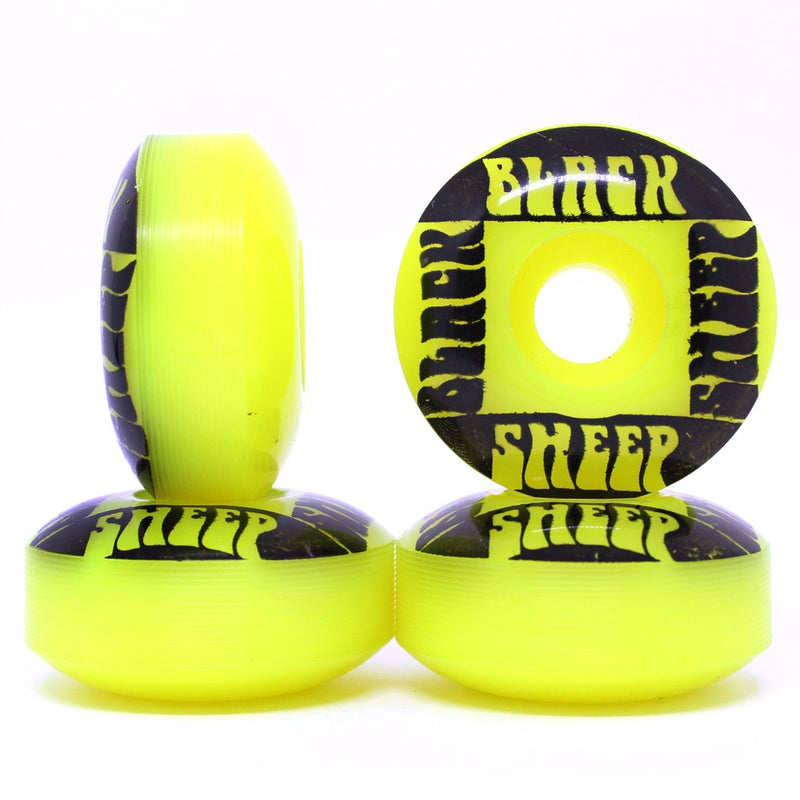 Roda Black Sheep Street 53mm 80's Amarelo