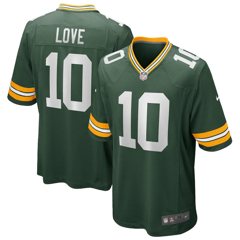 Camisa Green Bay Packers Rugby Love 10 Verde