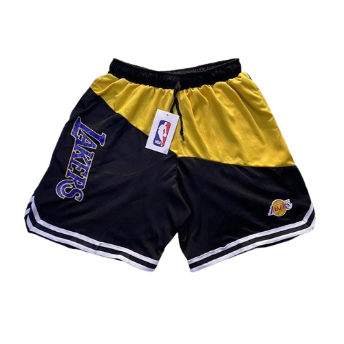 Calção NBA Los Angeles Lakers - Preto Amarelo