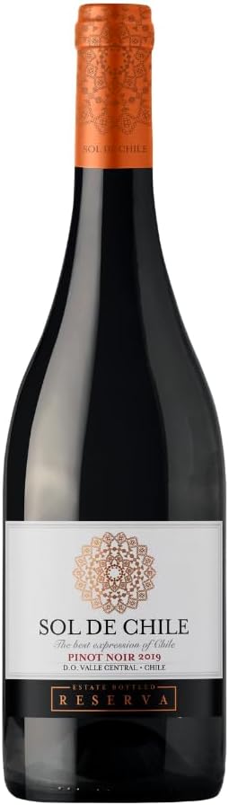 Vinho Fino Tinto Chileno Sol de Chile Reserva Pinot Noir 750ml