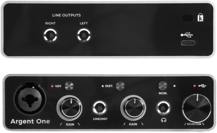 Interface de Áudio Armer Argent One 2-in/2-out