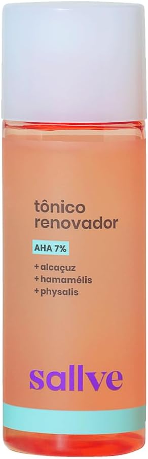 Tônico Renovador Sallve 120ml - Aha 7%