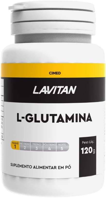 Glutamina Lavitan Em Pó 120g