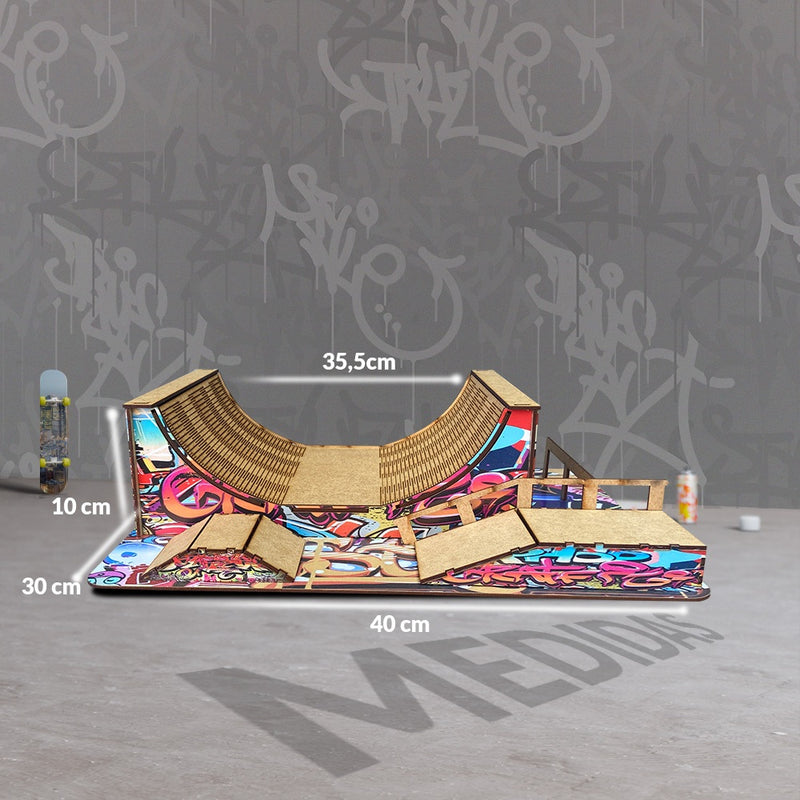 Pista Fingerboard Modelo I Hip Hop