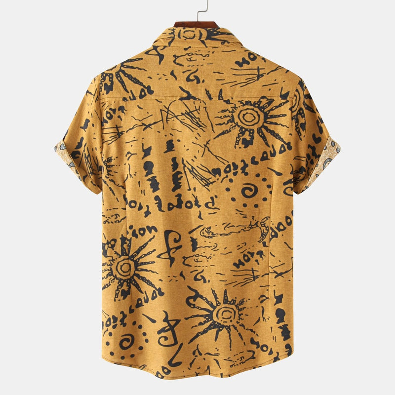 Camisa Manster Verão Stil Amarelo