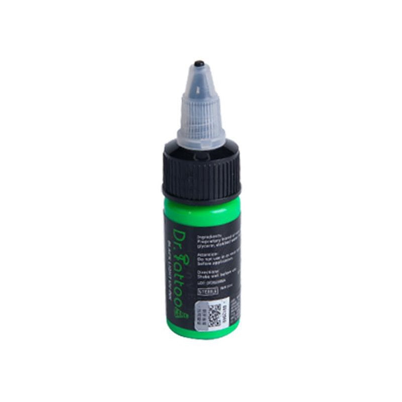 Tinta Dr. Tattoo Verde Fluorescente 15ml