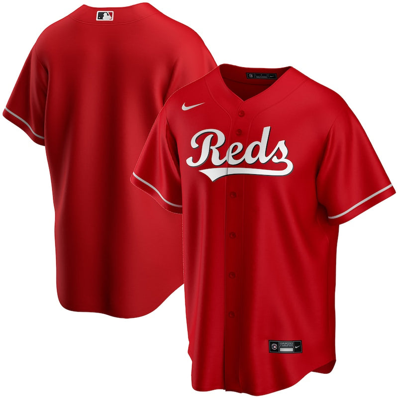 Camisa MLB Cincinnati Reds - C/ (De la Cruz 44) e S/ Número e Nome - Vermelho