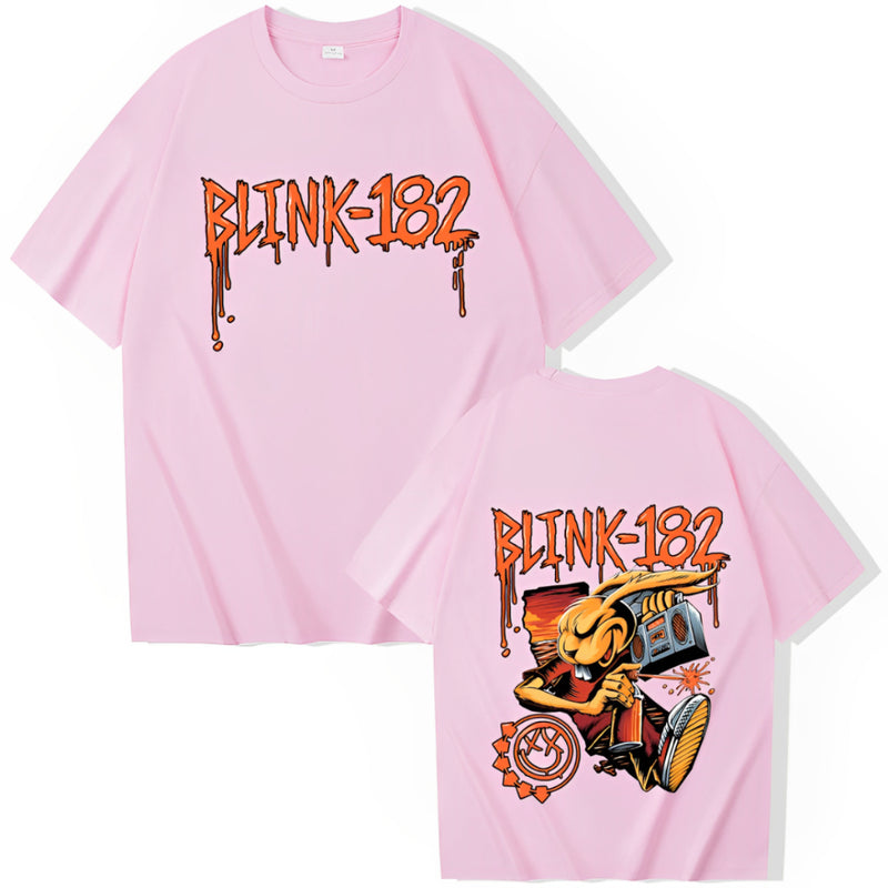 Camiseta Blink 182 F-V - Até o G2 - Rosa