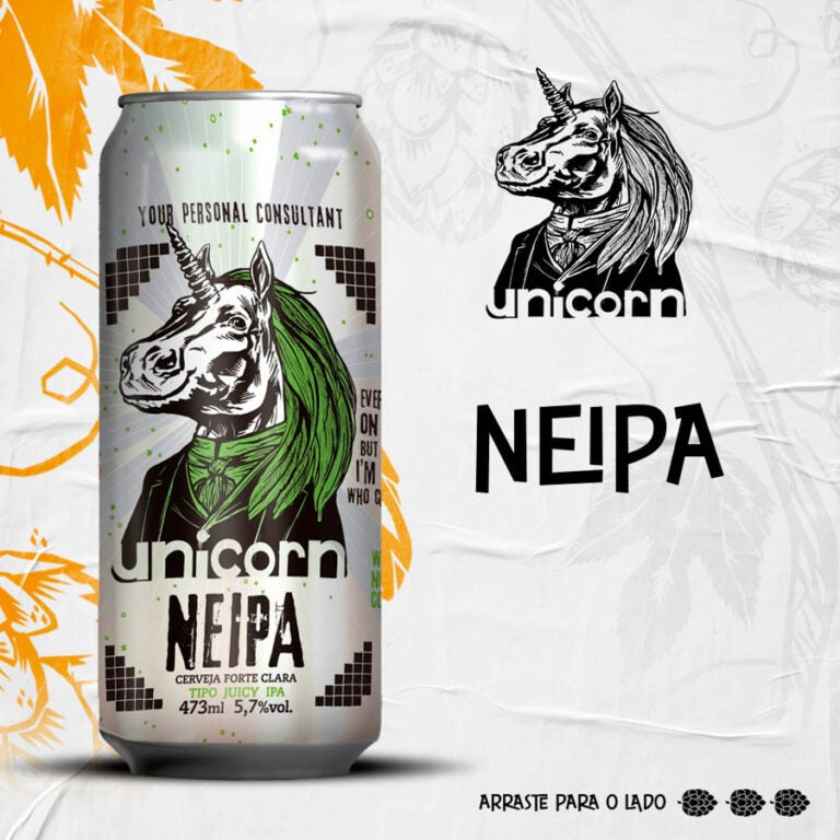 Cerveja Unicorn New England Ipa Lata 473ml