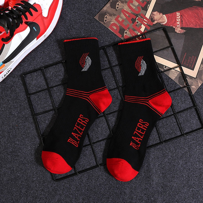 Meias Sock NBA BLAZERS 4 Preto