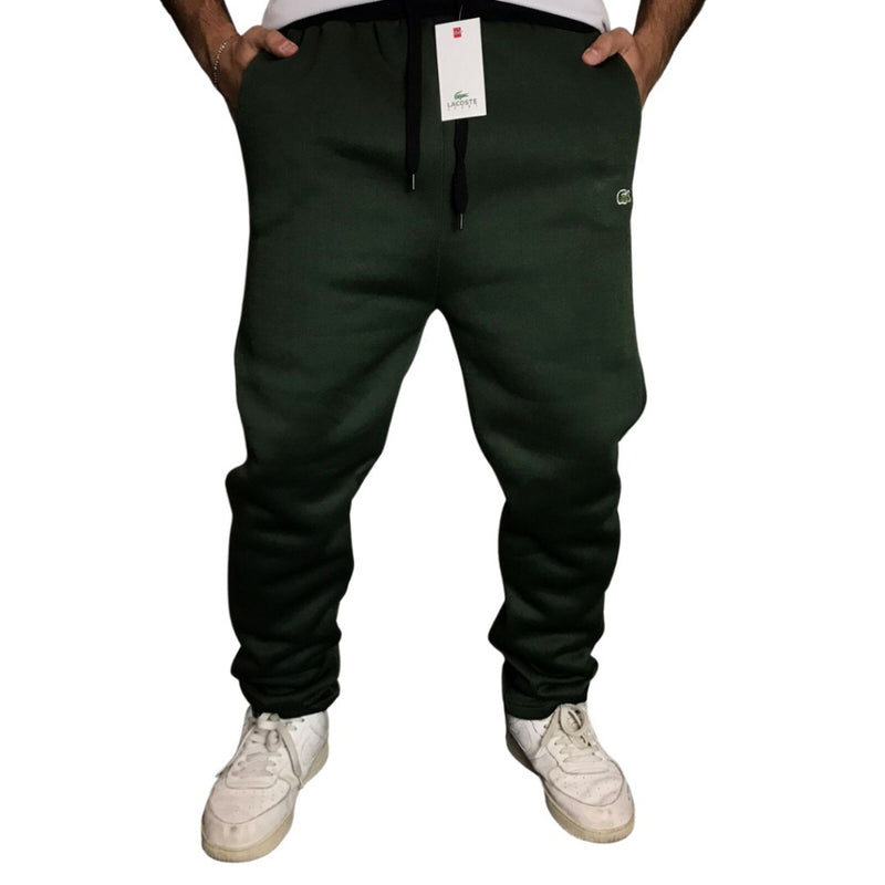 Calça Moletom Lascote Jogger Flanelado - Verde