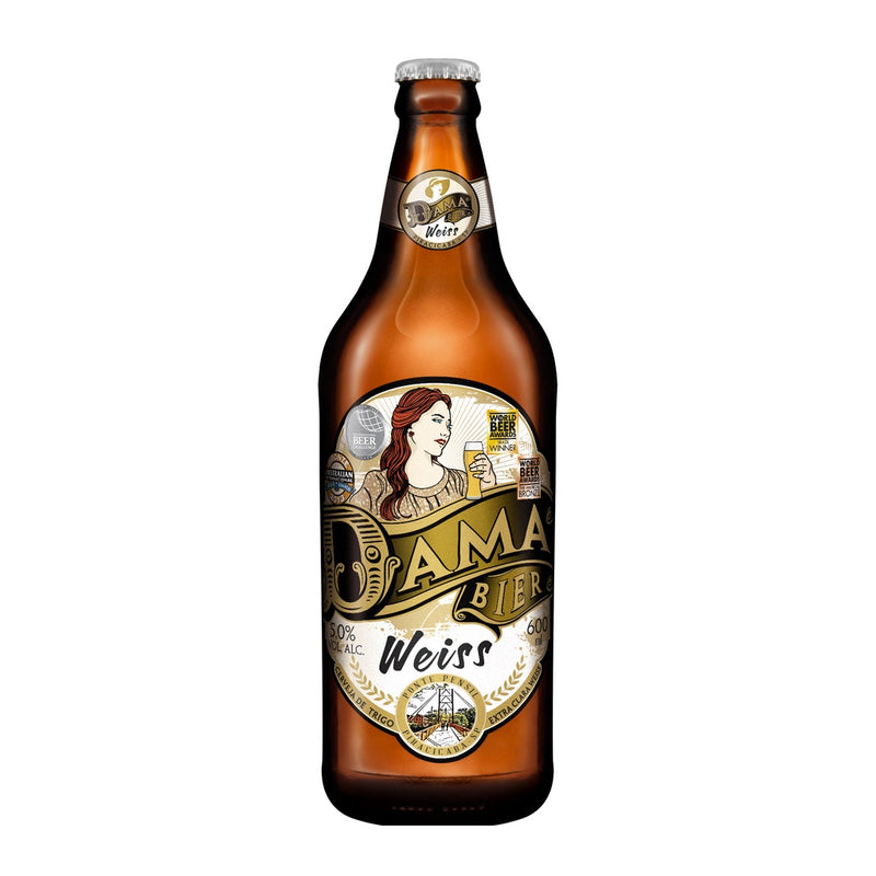 Kit Presente Cerveja Dama Bier Weiss + Copo Dama Bier