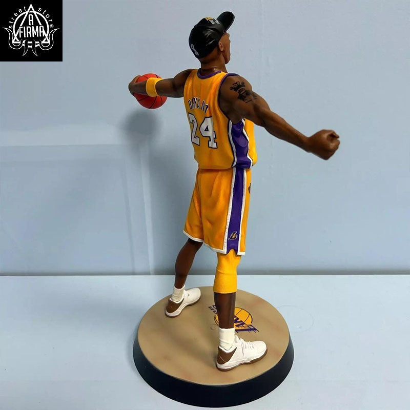 Boneco Estátua Kobe Bryant Lakers Amarelo 34cm