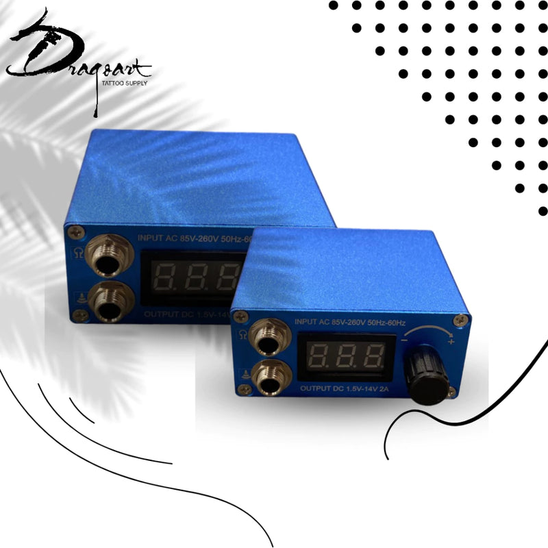 Fonte Digital Dragoart Ajuste Fino de Tensão - 1,5 à 16 Volts, 2A Azul