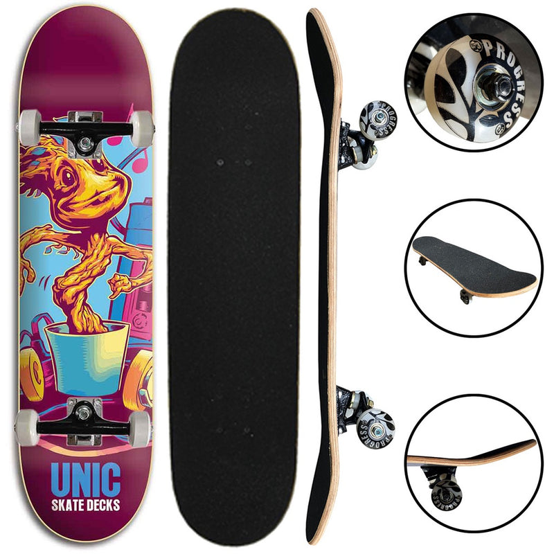 Skate Montado Unic Progress Groot 7.8