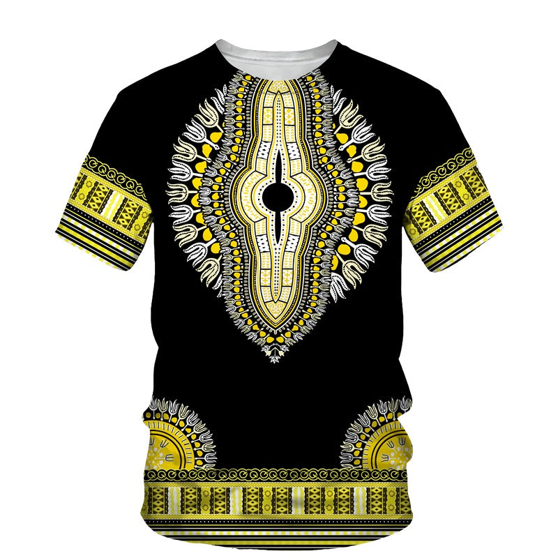 Camisa Africana Dashiki Preto