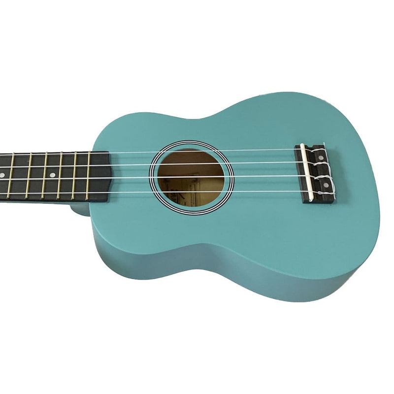 Ukulele Seven Soprano Suk-07 MG Turquesa + Capa