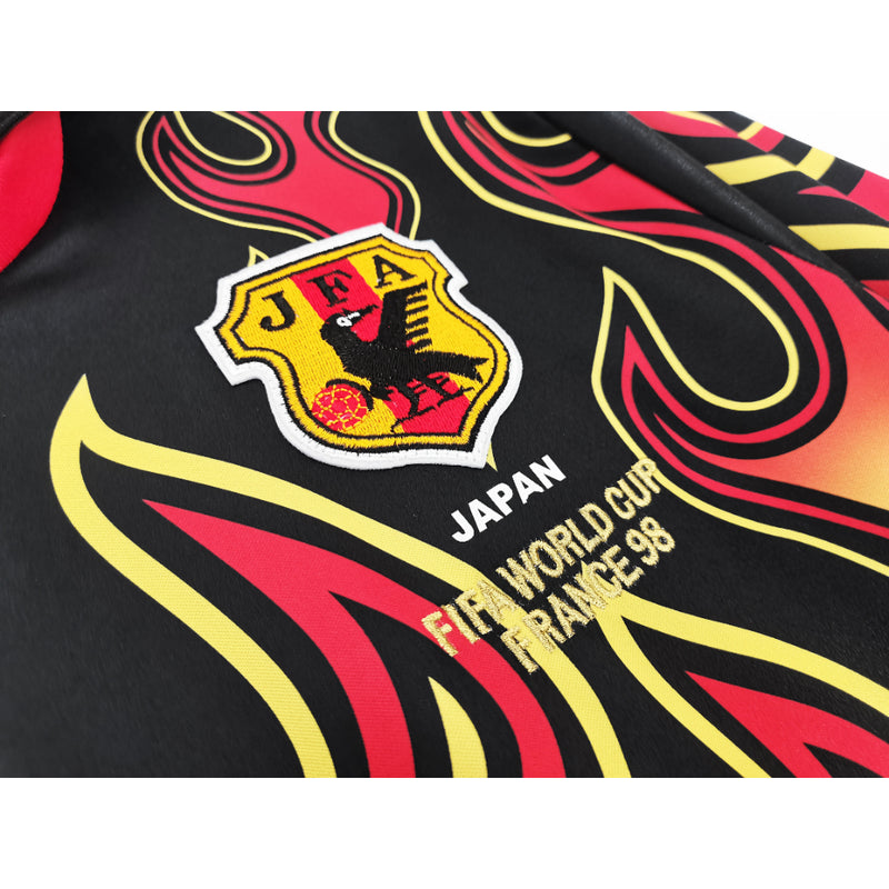 Camisa Goleiro Seleção Japão 1998/99 Manga Longa Retrô