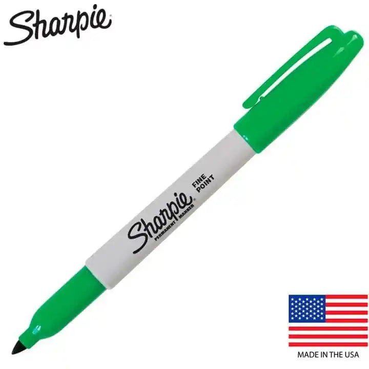 Caneta Sharpie Marcador Permanente Ponte Fina Original