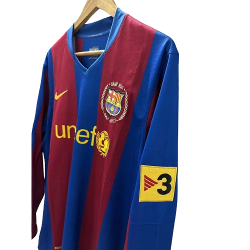 Camisa Barcelona 2007/08 Manga Longa